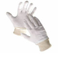 Algodão branco barato malha trabalhando luvas de trabalho / Mittens